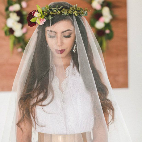 types wedding veils-and bridal hairstyles